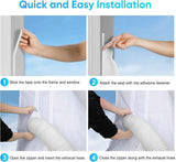 Water Repellent Window Sealing Cloth 300x32cm for Portable Air Conditioners, Compatible with Mobile AC