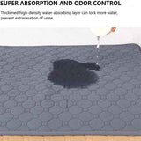 Waterproof Non-slip Washable & Reusable Guinea Pig Mat (Fabric) Size: 600mm*1200mm Color: Grey for Rabbits/Guinea Pigs (1pc)