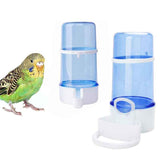 Automatic Water Dispenser (Plastic) 220ML Capacity Size: 130*85mm Color: Green/Transparent for Parrots (1pc)