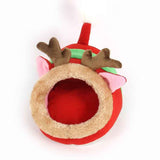 Pet Bed (Plush/PP Cotton) Size: 230mm Color: Green for Rabbits/Guinea Pigs (1pc)