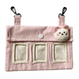 Hanging Hay Bag (Cotton Canvas) Size: 225mm*155mm Color: Yellow for Rabbits/Guinea Pigs (1pc)