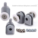 8 Pack Shower Door Roller Caster Wheel, 23 mm