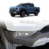 BYD Shark 6 Side Fender Parking Light Decorative Covers | 3 Surface Finishes Available: Black, Chrome, Carbon Fiber Truck Exterior Decorative Covers (Chrome)
