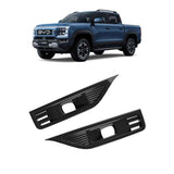 BYD Shark 6 Side Fender Marker Light Covers | 3 Surface Finishes Available: Black, Chrome, Carbon Fiber Truck Exterior Cover (Carbon Fiber)