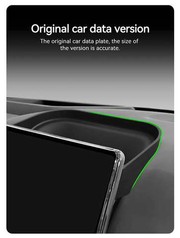 BYD Shark 2024 Behind Screen Storage Tray | Silicone Dashboard Organizer Box Interior Accessories