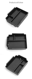 Custom ABS Armrest Storage Organizer Tray Fit BYD Shark Pickup, Anti Slip Center Console Insert Box