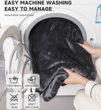 Warm Full Body Wearable Heated Blanket | With Foot Pocket & Auto Shut Off, 127×177CM Washable Heating Wrap for Sofa