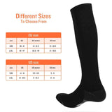 2 Pack Miracle Compression Socks, Large Size Support Stockings