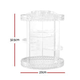 Rotating Acrylic Makeup Organizer, Cosmetic Storage Display Holder