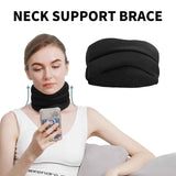 Adjustable Neck Brace with V-Shape Design, Cervical Spine Support for Posture and Pain Relief