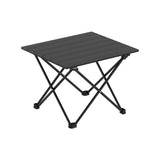 Folding Camping Table 40 cm, Roll-Up Aluminum Picnic BBQ Outdoor Table