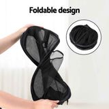 2 Pack Foldable Laundry Basket Hampers, Black