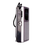 AM/FM Pocket Radio with Built-In Speaker and Earphone Socket