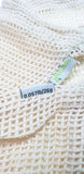 Set of 10 Reusable Mesh Produce Bags, Washable Grocery Storage Bags