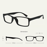 Black Reading Glasses 4-pack Value Designer Style Men Women(+3.00) In Australia - Darrahopens