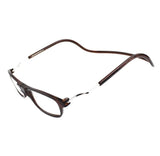 Smart Reading Glasses with Magnet Brown +2.5