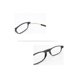Smart Reading Glasses with Magnet Black +1