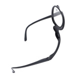 Magnifying Makeup Glasses with Folding Eye, Solid Color Makeup Glasses, black (+3.50)