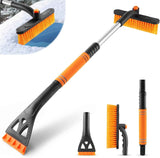 Extendable Ice Scraper & Snow Brush 80 cm – 360° Rotating Snow Remover for Car, SUV & Pickup In Australia - Darrahopens