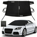 600D Snow Fropcs Windshield Cover  165x108cm windproof Fropcs Protection compatible with Cars  SUVs
