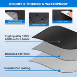 600D Snow Fropcs Windshield Cover  175x108cm windproof Fropcs Protection compatible with Cars  SUVs In Australia - Darrahopens