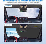 600D Snow Fropcs Windshield Cover  175x108cm windproof Fropcs Protection compatible with Cars  SUVs