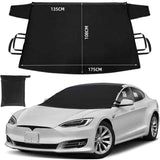 600D Snow Fropcs Windshield CoverV 108x175cm windproof Fropcs Protection Designed for Tesla In Australia - Darrahopens