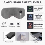 Heated Eye Mask Wireless Washable with 3 Temperature Settings In Australia - Darrahopens