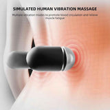 Lumbar Cushion 3 in 1 Massage and Heating Support USB Dark Gray In Australia - Darrahopens