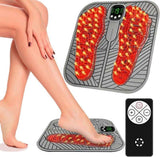 Electric Foot Massager USB Massage Mat with Remote Control Grey, 8 Modes, 19 Levels In Australia - Darrahopens