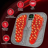 Electric Foot Massager USB Massage Mat with Remote Control Grey, 8 Modes, 19 Levels In Australia - Darrahopens