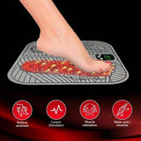 Electric Foot Massager USB Massage Mat with Remote Control Grey, 8 Modes, 19 Levels In Australia - Darrahopens