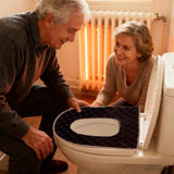 USB Heated Toilet Seat 5 Level Heating with Timer Brown In Australia - Darrahopens