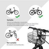 Foldable Bicycle Basket Removable Metal Mesh with Quick Release In Australia - Darrahopens
