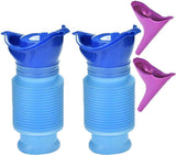2 Pack Reusable Unisex Urinal Toilet Kit for Camping and Car, 750 ml In Australia - Darrahopens
