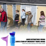 4 Pack Reusable Unisex Urinal Toilet Kit for Camping and Car, 750 ml In Australia - Darrahopens