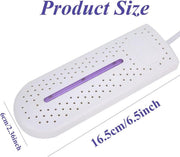 USB Shoe Dryer Portable Heater for Shoes Socks and Gloves White, 16.5 x 6 cm