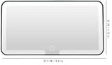 Car Sun Visor Makeup Mirror with LED Rechargeable and Dimmable Black, 3 Brightness Levels In Australia - Darrahopens