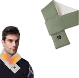 USB Heated Scarf Neck Wrap with 3 Temperature Settings Green, 10 x 80 cm In Australia - Darrahopens