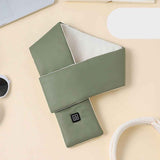 USB Heated Scarf Neck Wrap with 3 Temperature Settings Green, 10 x 80 cm In Australia - Darrahopens