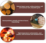 Wooden Massage Roller 31 Bead Gua Sha Lymphatic Drainage Tool Brown, 59 cm In Australia - Darrahopens