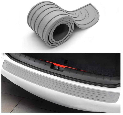Gray Universal Car Bumper Protection Strip Scratch Resistant Anti Slip, 104 x 9 cm In Australia - Darrahopens