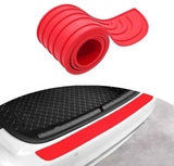 Red Universal Car Bumper Protection Strip Scratch Resistant Anti Slip, 104 x 9 cm In Australia - Darrahopens