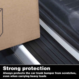 Black and Red Universal Car Bumper Protection Strip Scratch Resistant Anti Slip, 104 x 9 cm In Australia - Darrahopens