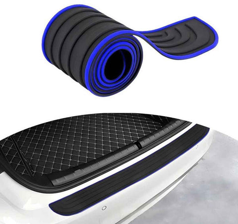 Black and Blue Universal Car Bumper Protection Strip Scratch Resistant Anti Slip, 104 x 9 cm In Australia - Darrahopens