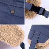 Winter Aviator Hat Thickened Cotton with Earmuffs Navy Blue, One Size In Australia - Darrahopens