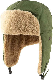 Winter Aviator Hat Thickened Cotton with Earmuffs Green, One Size In Australia - Darrahopens