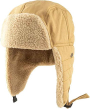 Winter Aviator Hat Thickened Cotton with Earmuffs Khaki, One Size In Australia - Darrahopens