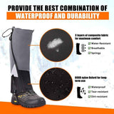 Leg Warmers Waterproof Tear Resistant Adjustable Boot Covers for Hiking, Size L, 42.5 cm In Australia - Darrahopens