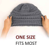 Womens Slouchy Ski Hat Warm with Satin Lining Dark Gray, 52-60 cm In Australia - Darrahopens